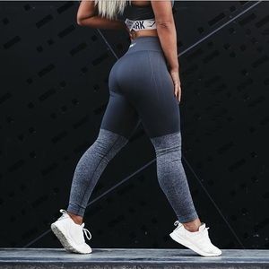 Gymshark two toned seamless leggings
